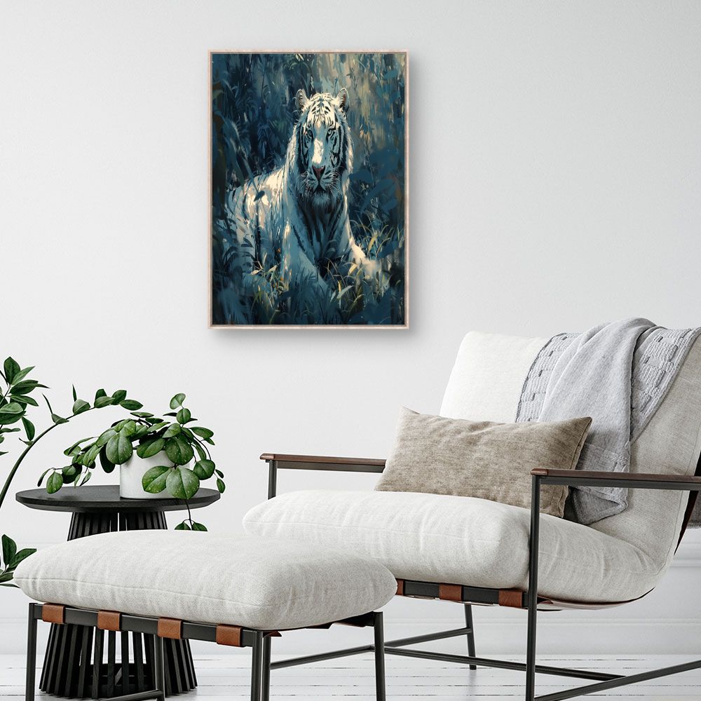 Toile "Tigre majestueux"