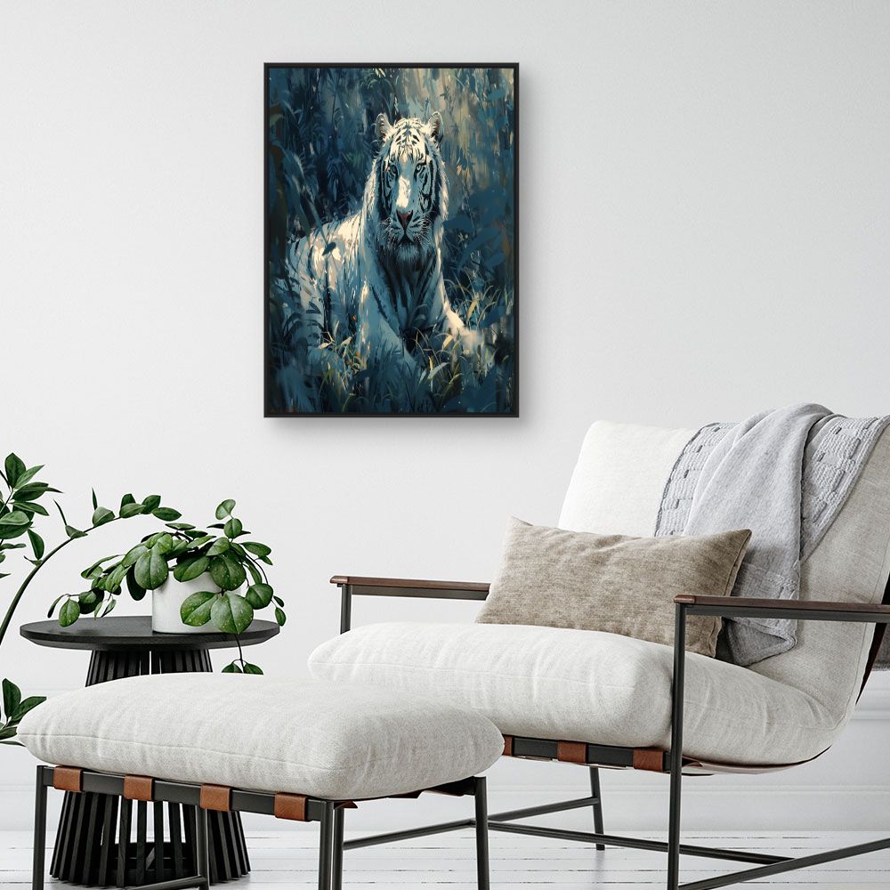 Toile "Tigre majestueux"