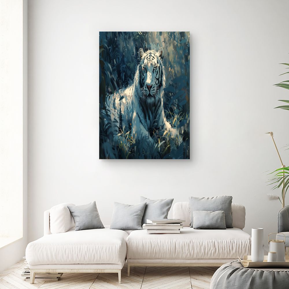 Toile "Tigre majestueux"
