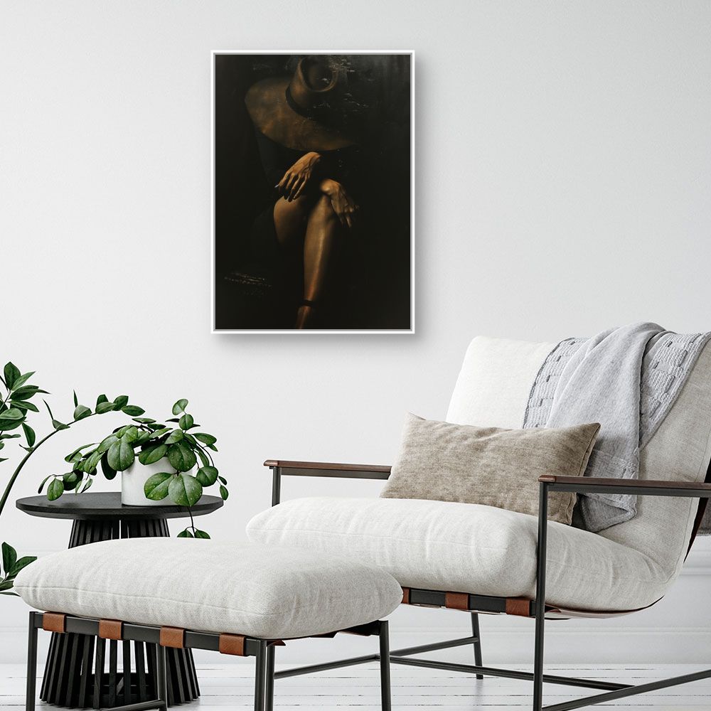 Toile "Mystérieuse élégance"