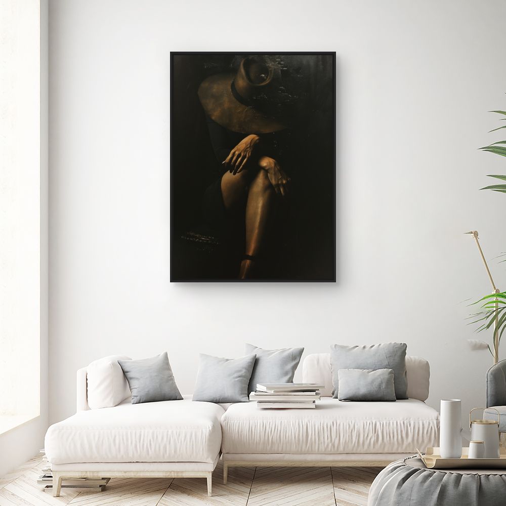 Toile "Mystérieuse élégance"