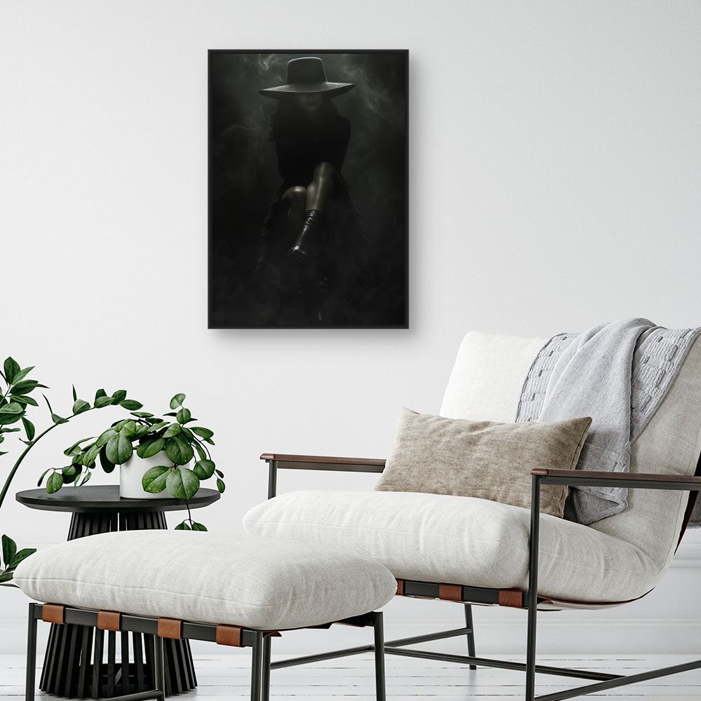 Toile "Mystérieuse élégance"