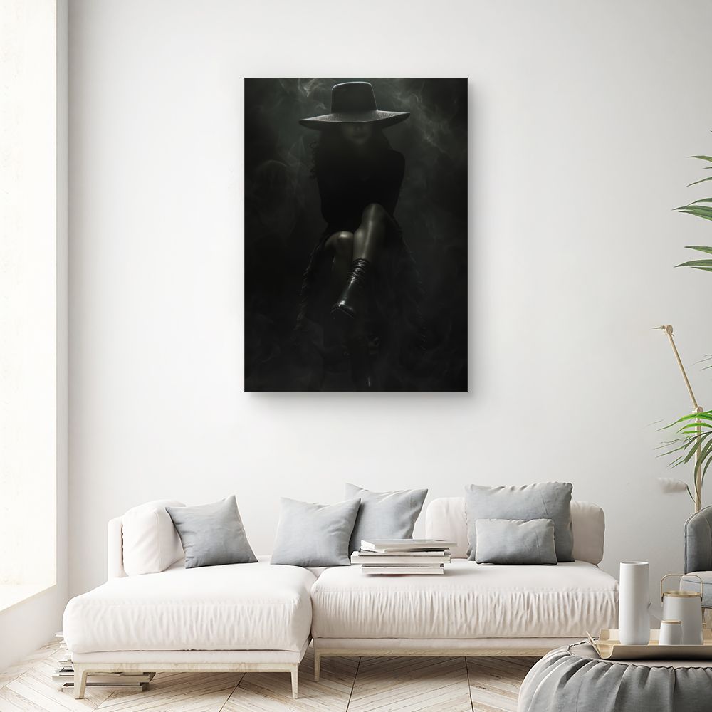 Toile "Mystérieuse élégance"