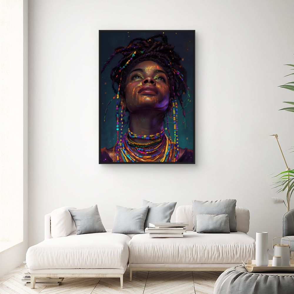 Toile "Éclat vibrant"