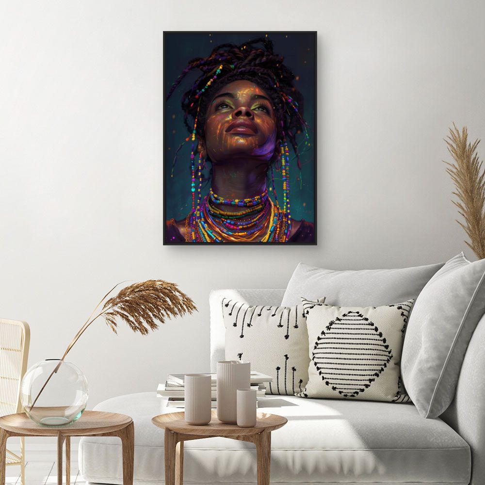 Toile "Éclat vibrant"