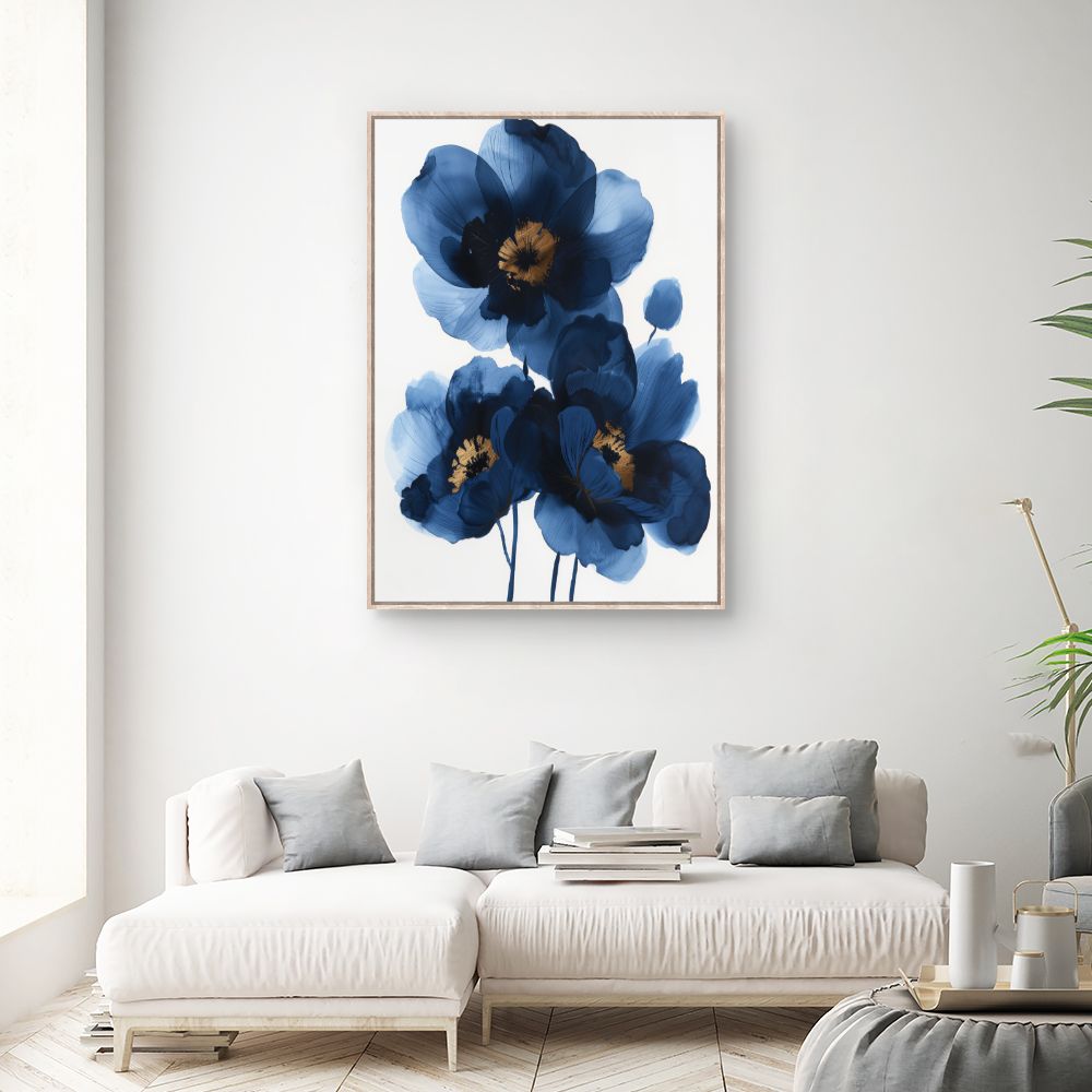 Schilderij "Elegante bloemen"