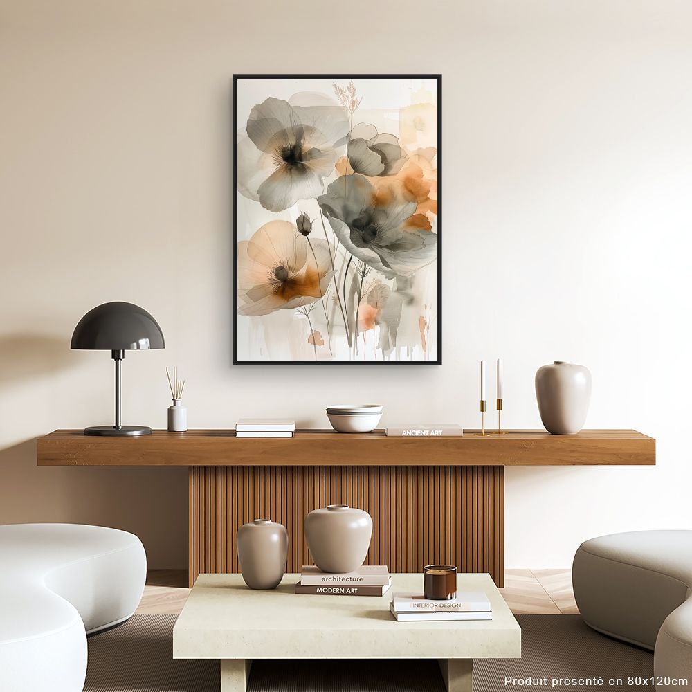 Schilderij "Elegante bloemen"