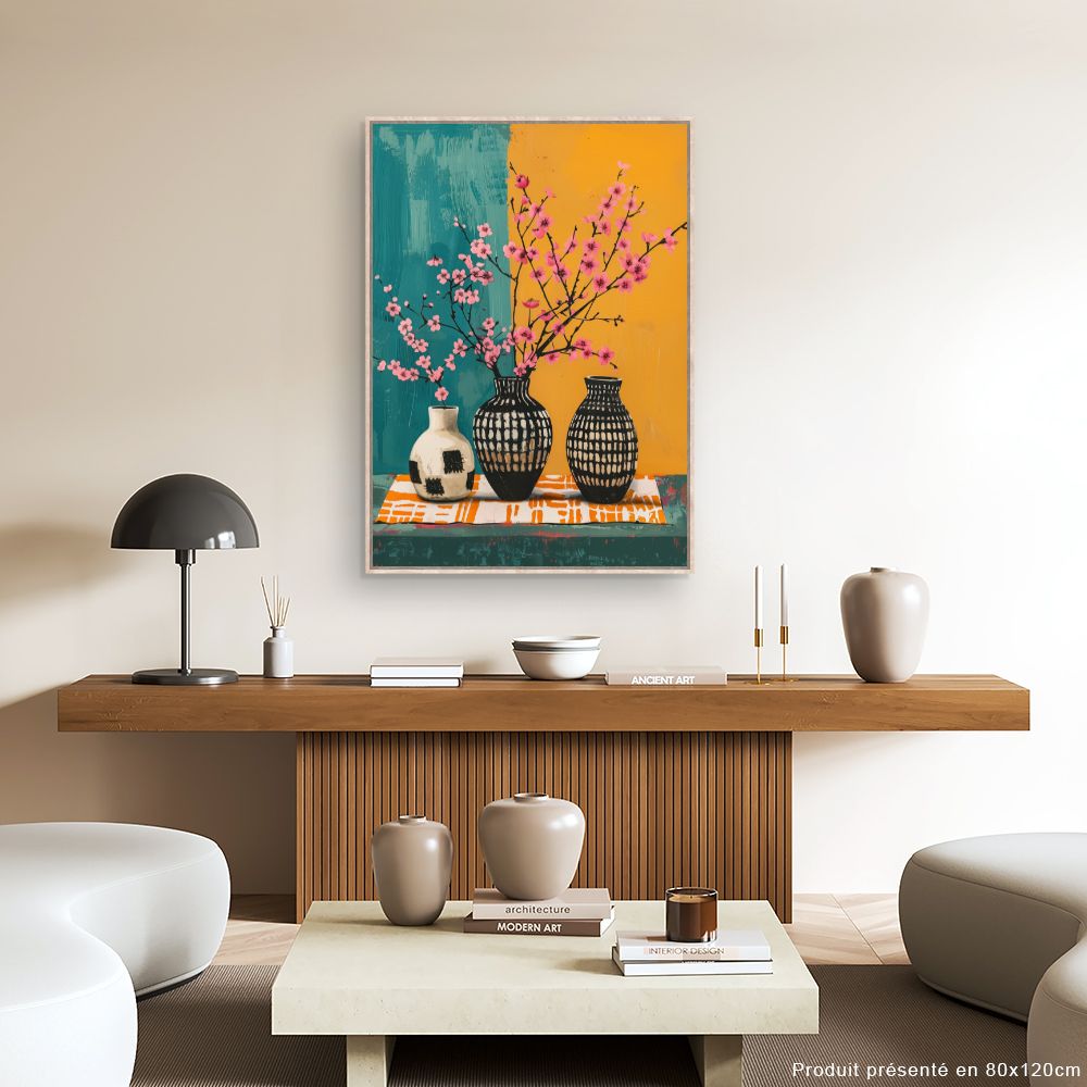 Schilderij "Elegante bloemen"
