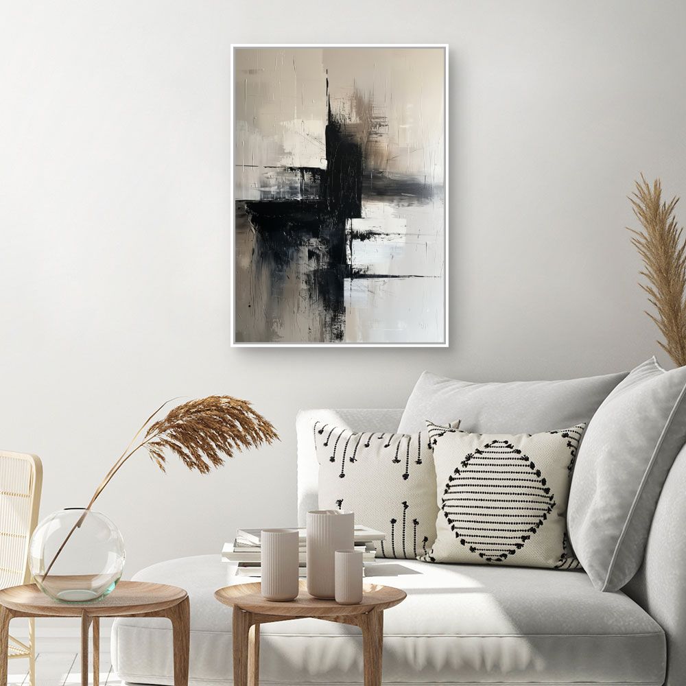 Schilderij "Moderne abstracte elegantie"
