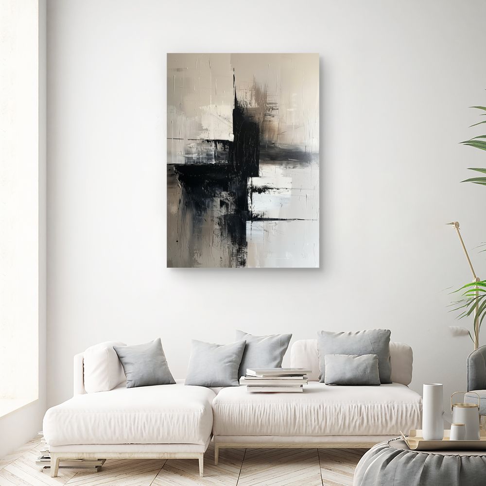 Schilderij "Moderne abstracte elegantie"