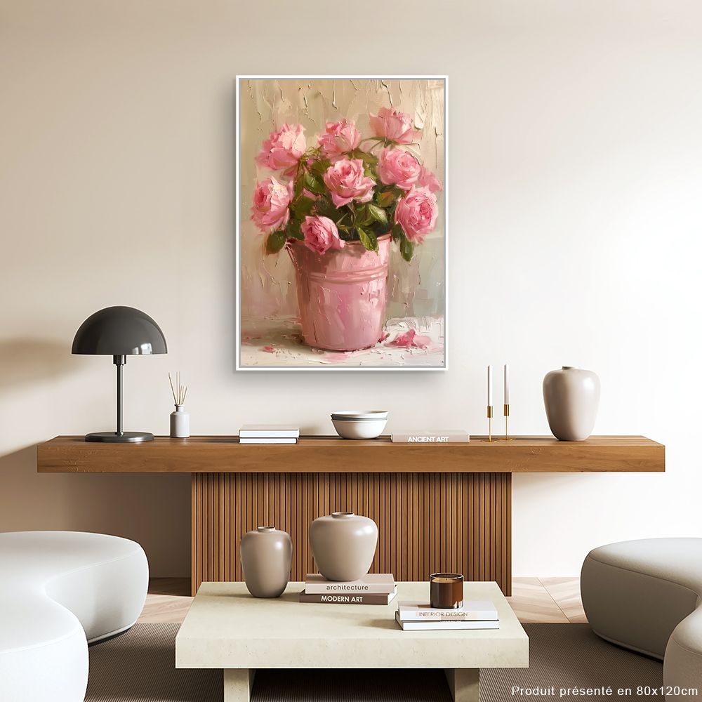Toile "Élégance florale"