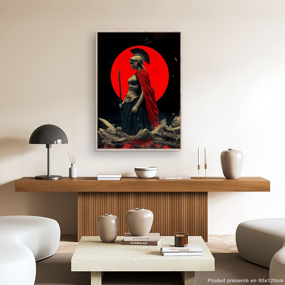 Toile "Guerrier envoûtant"