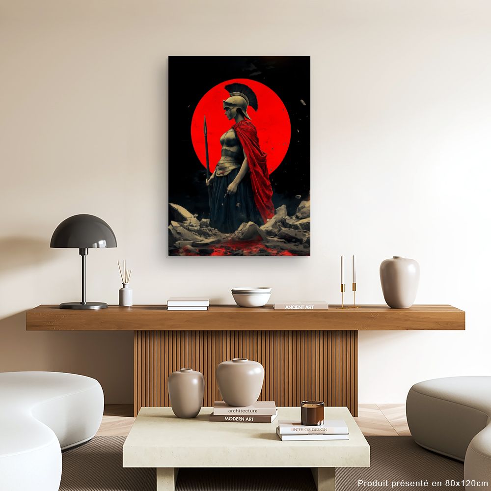 Toile "Guerrier envoûtant"