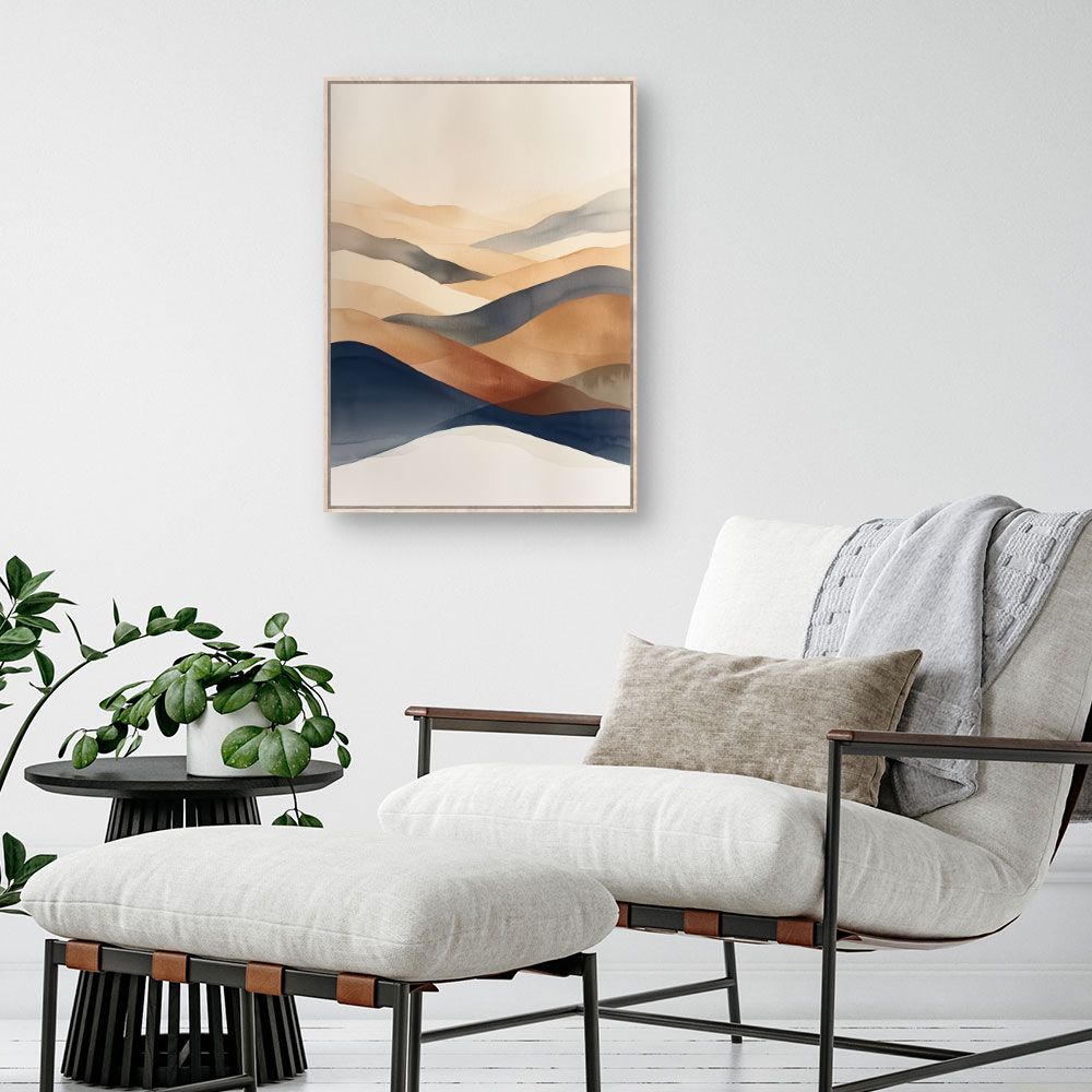 Toile "Paysages ondulants"