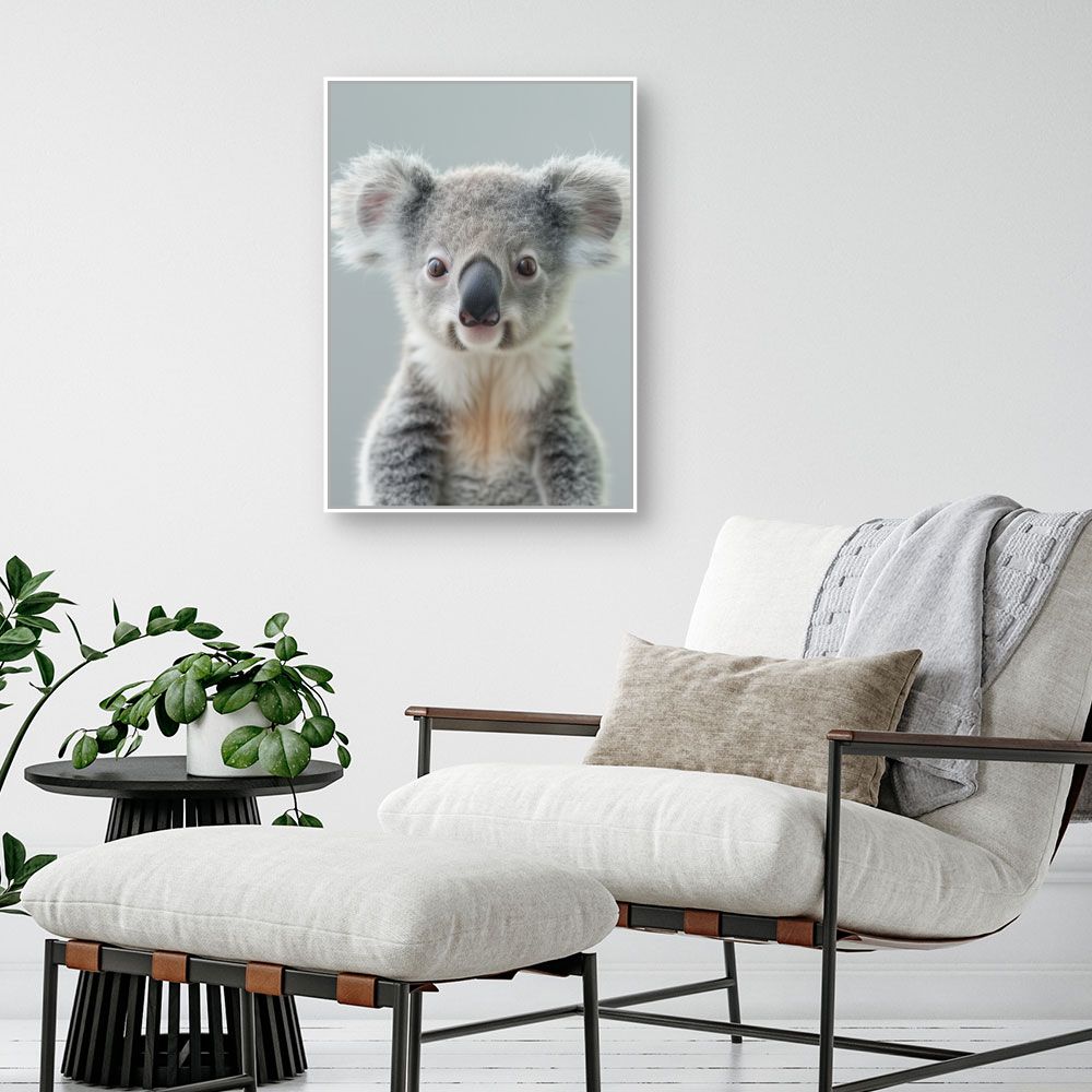 Toile "Adorable koala regard"