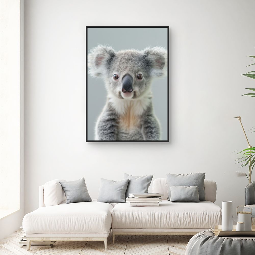 Toile "Adorable koala regard"