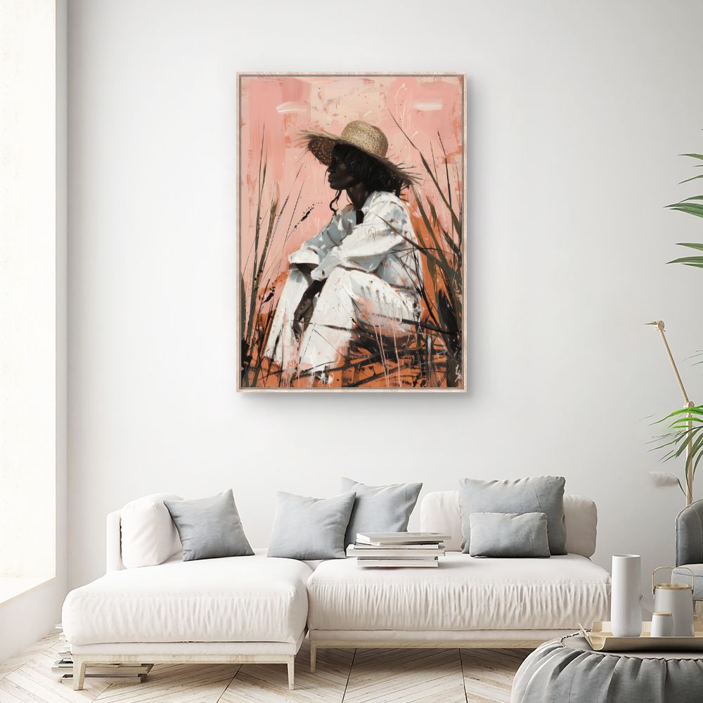 Toile "Élégance champêtre"