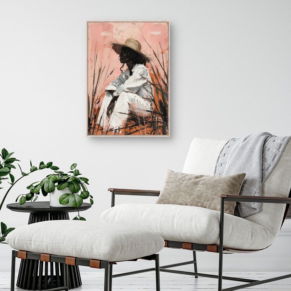 Toile "Élégance champêtre"