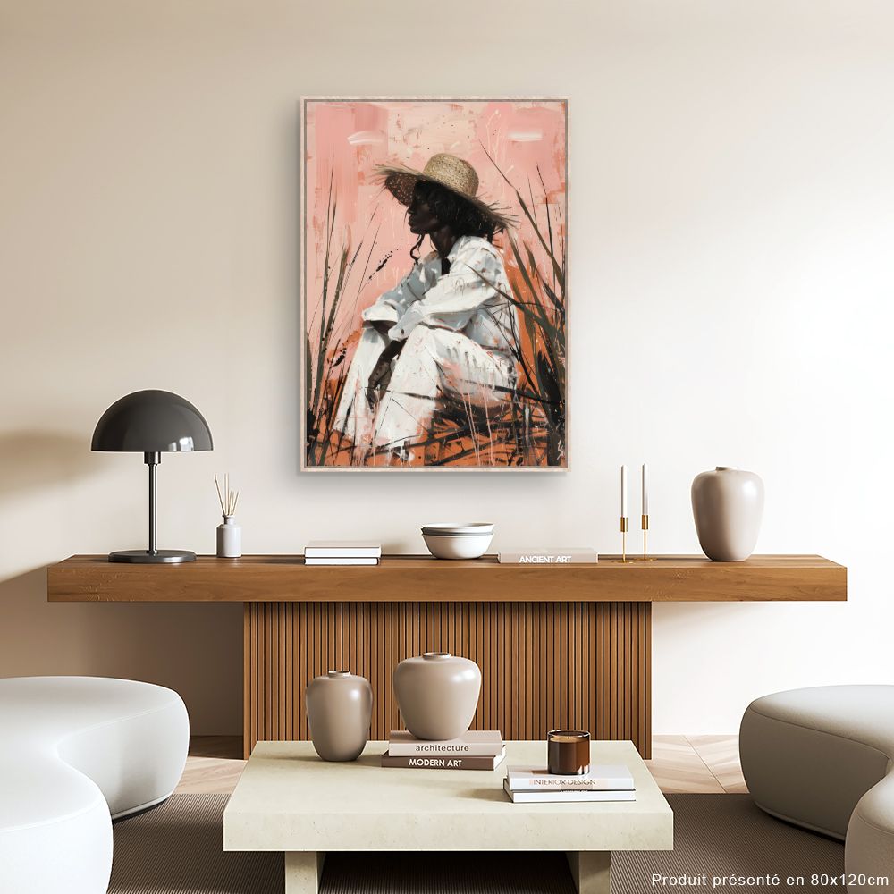 Toile "Élégance champêtre"