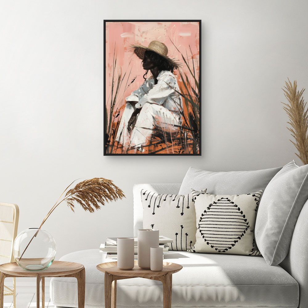 Toile "Élégance champêtre"