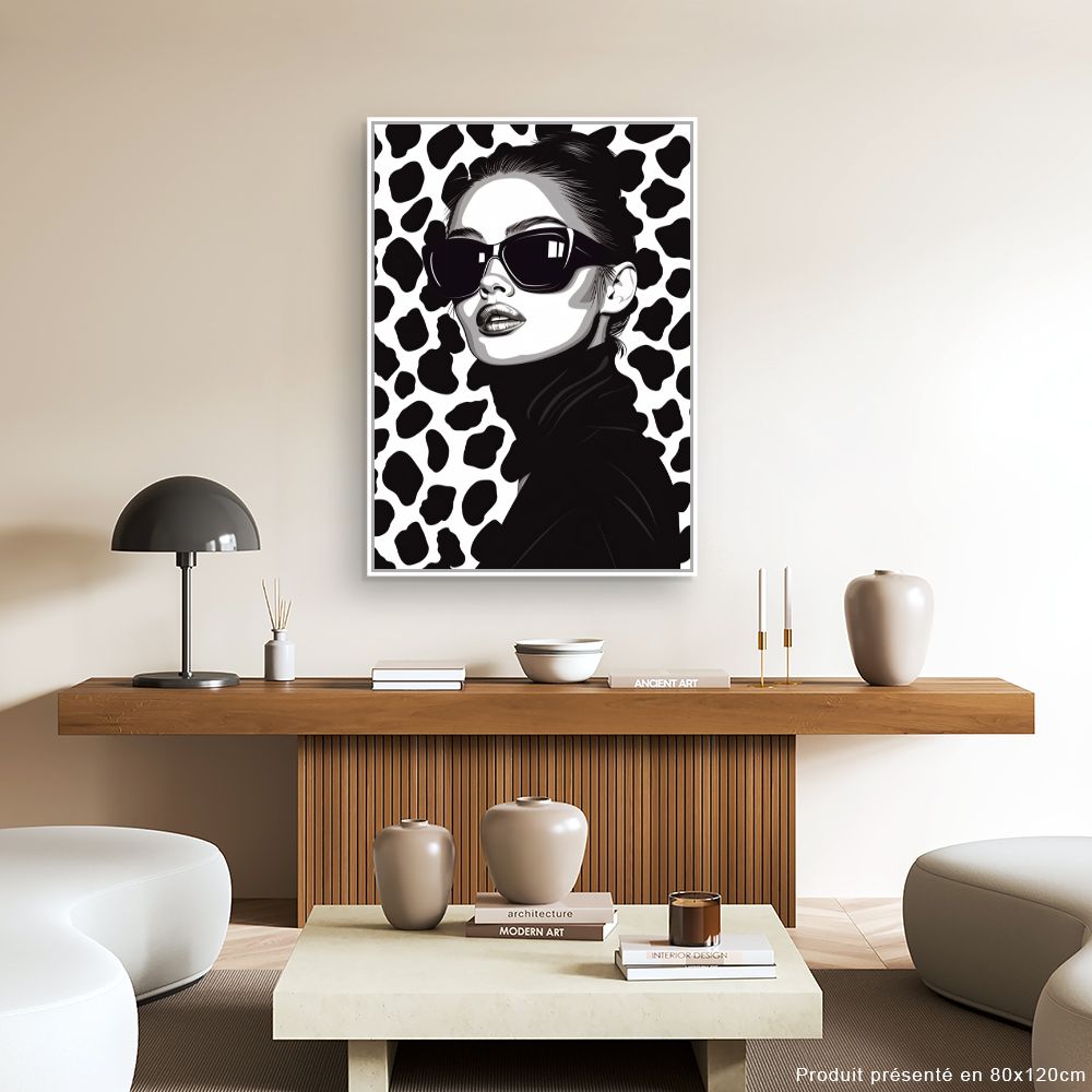 Toile "Élégance glamour"