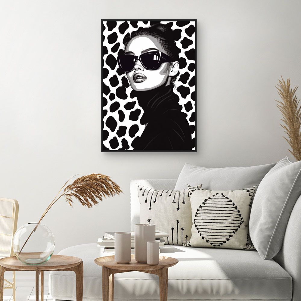 Toile "Élégance glamour"