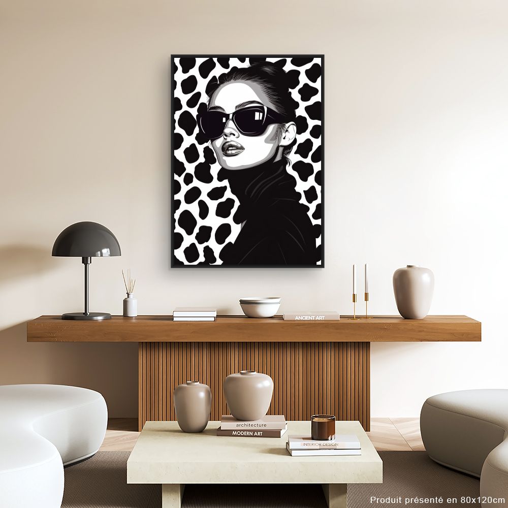 Toile "Élégance glamour"