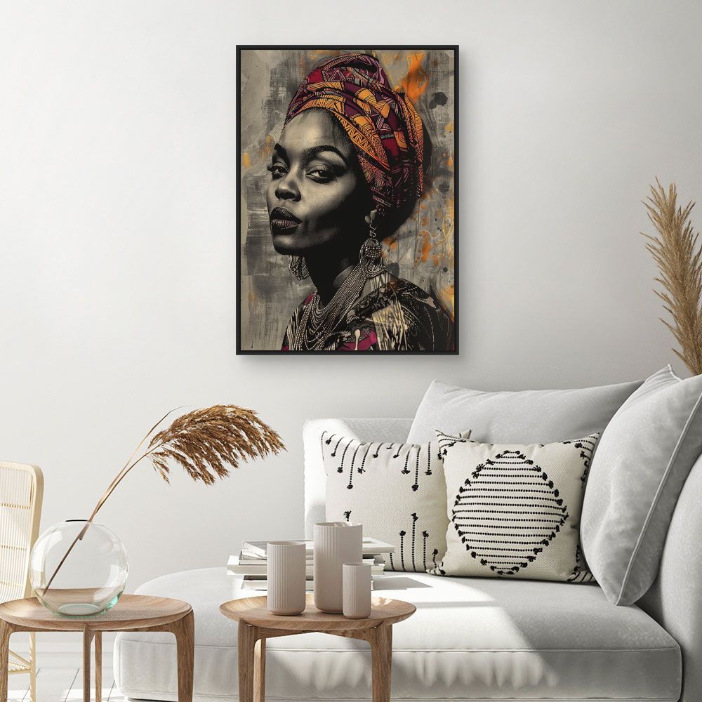 Doek "Elegant portret"