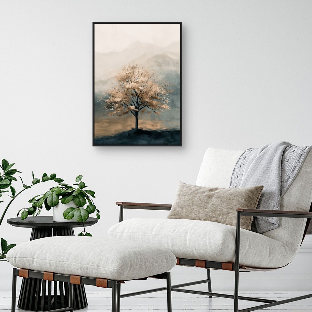 Schilderij "Majestueuze eenzame boom"