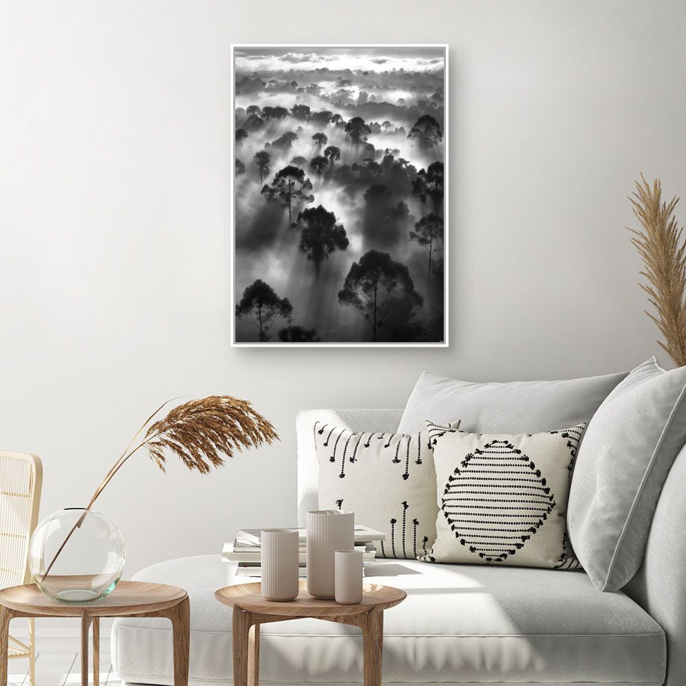 Schilderij "Mystiek woud"