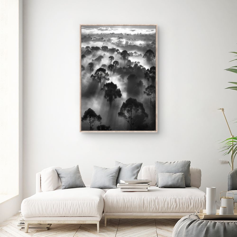 Schilderij "Mystiek woud"