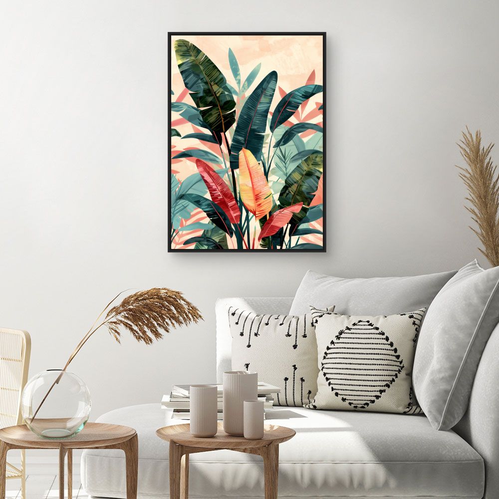 Toile "Tropical luxuriant"