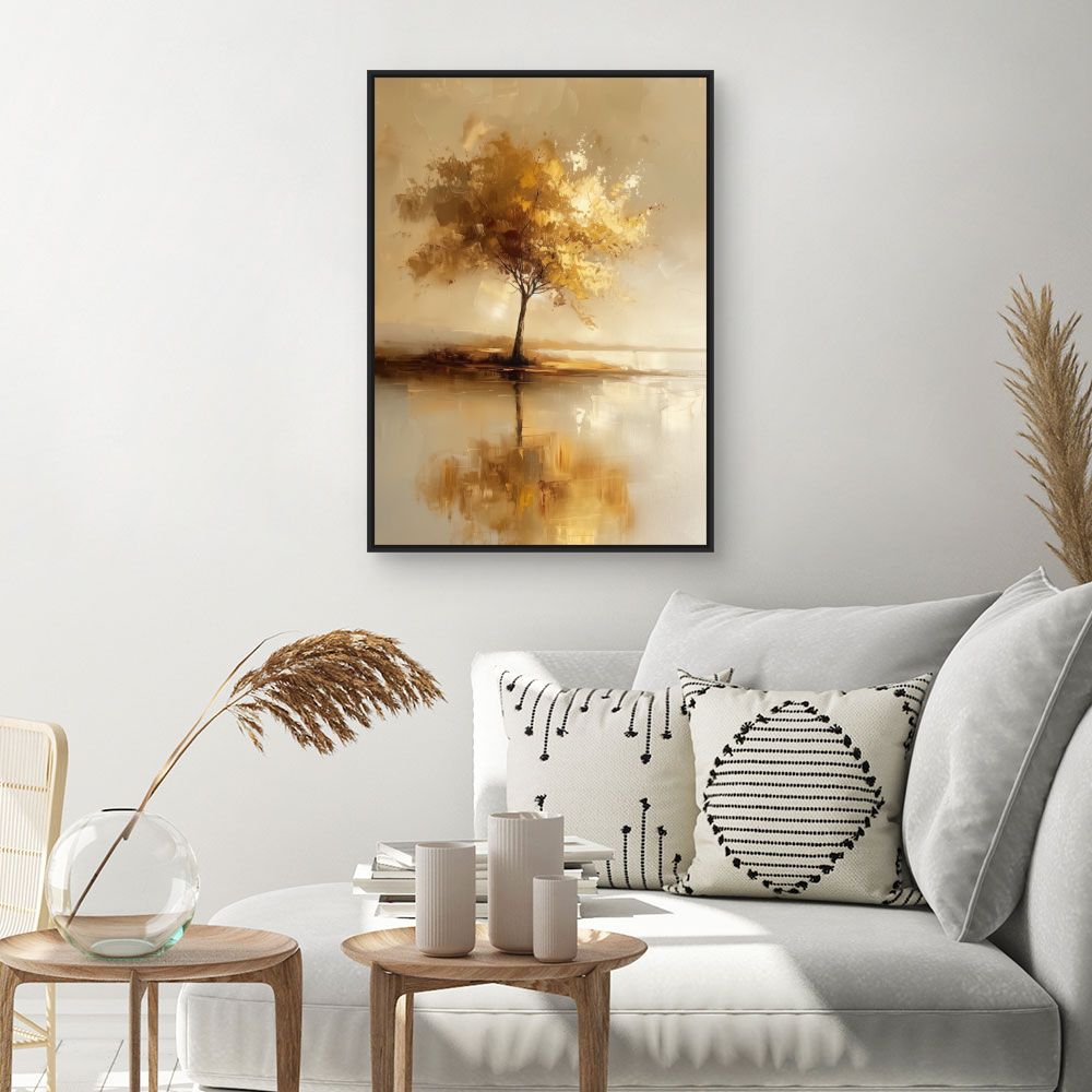 Schilderij "Gouden boom"