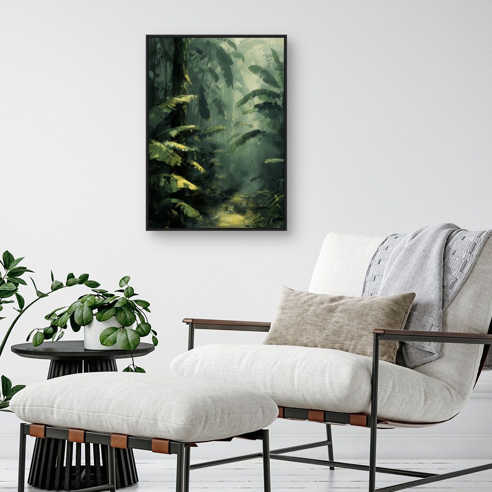 Toile "Jungle luxuriante"