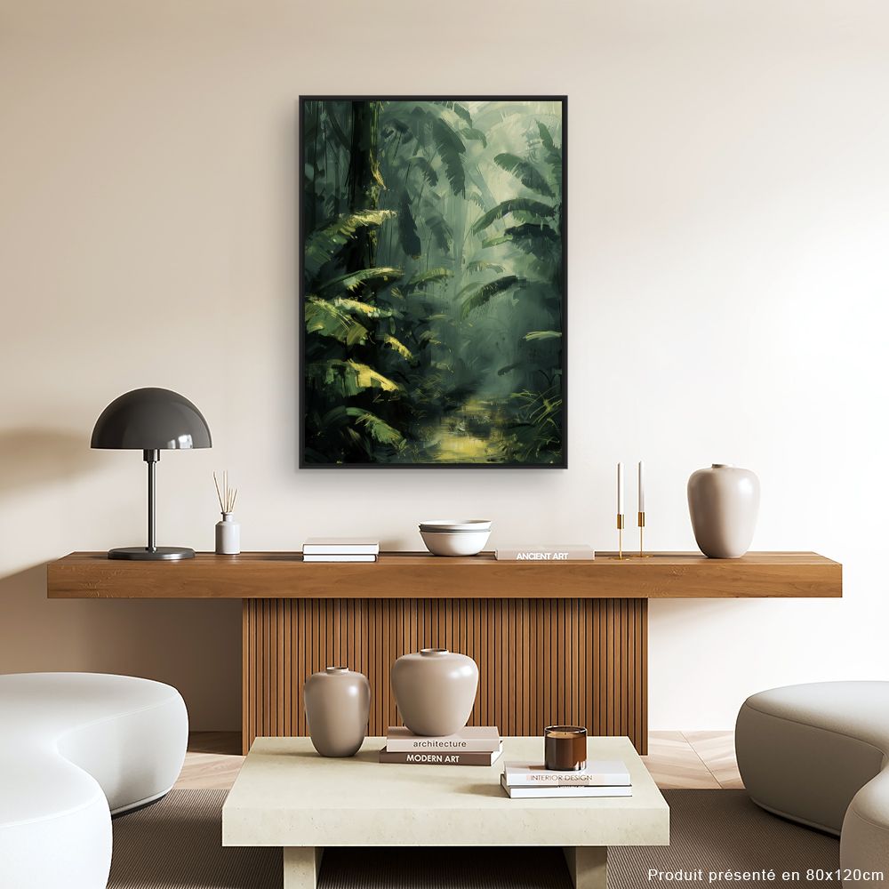 Toile "Jungle luxuriante"