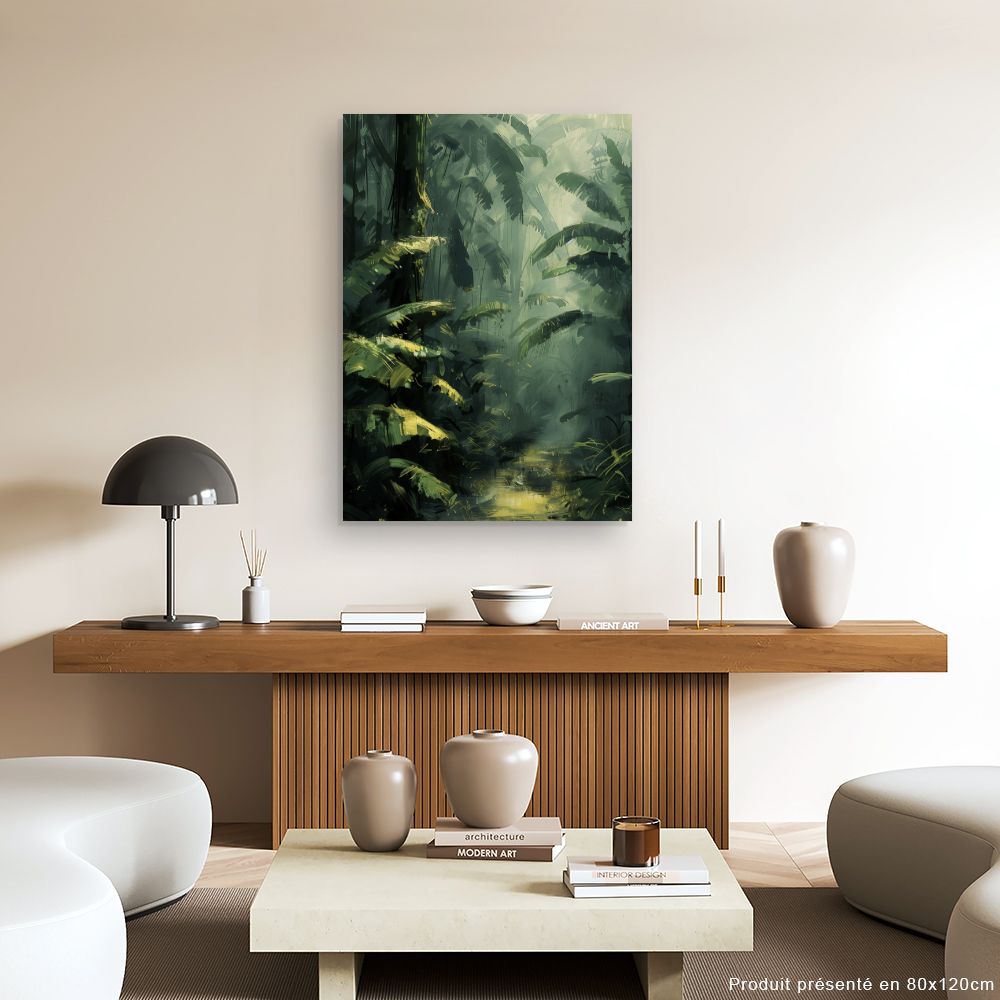Toile "Jungle luxuriante"