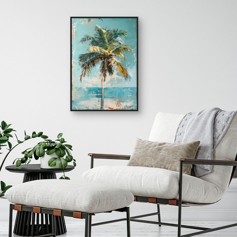 Toile "Palmier tropical"