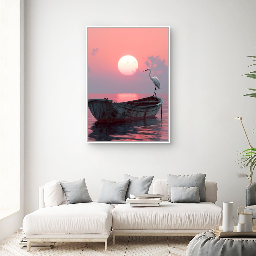 Schilderij "Serene schemering"