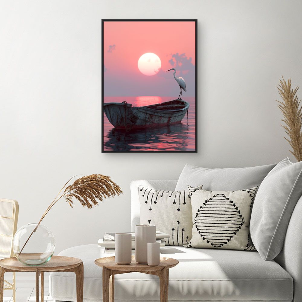 Schilderij "Serene schemering"
