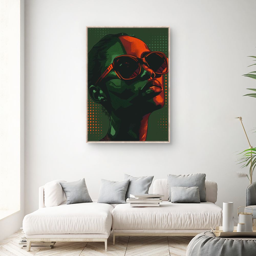 Toile "Portrait moderne"