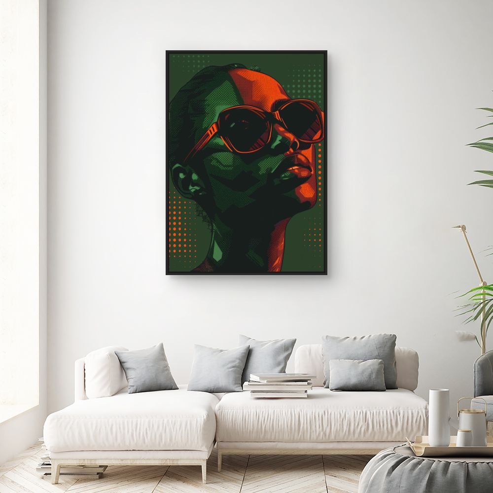 Toile "Portrait moderne"
