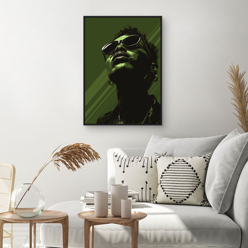 Toile "Portrait moderne"