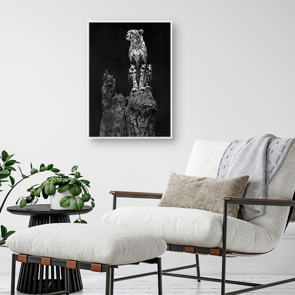 Toile "Félin majestueux"