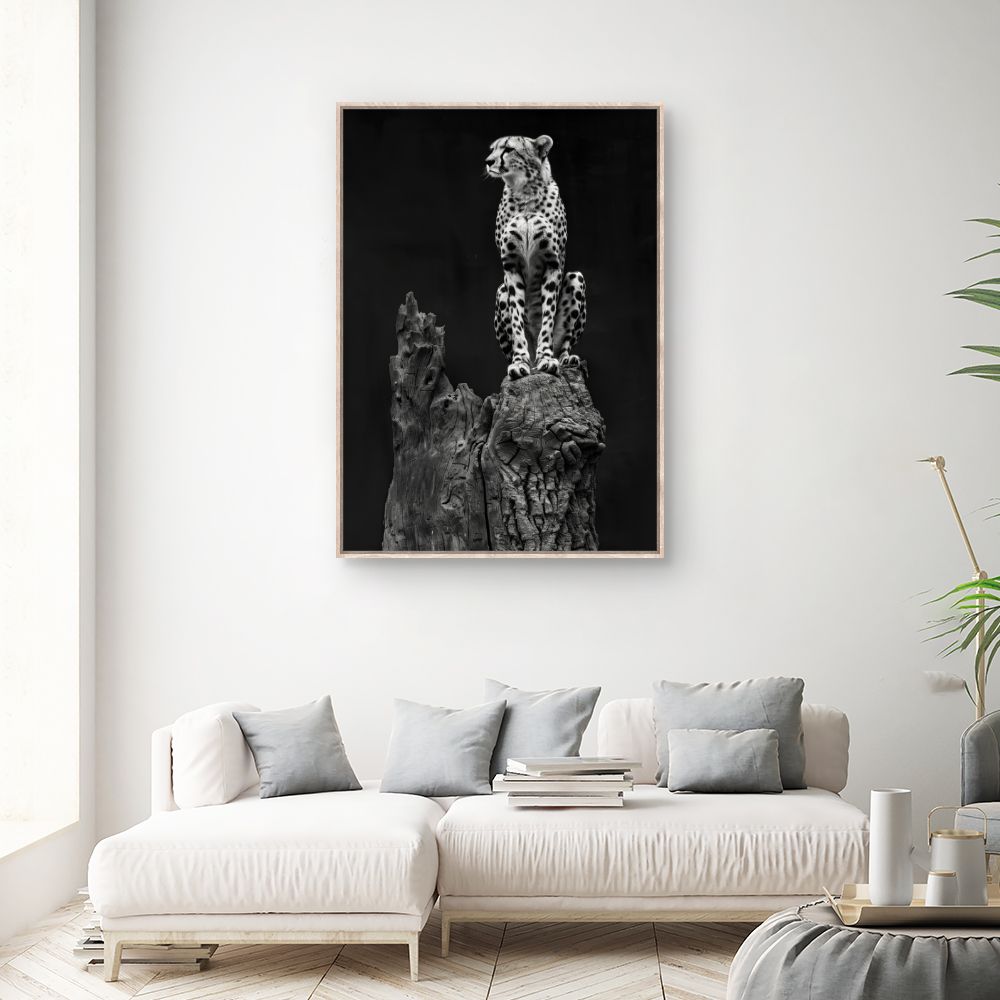 Toile "Félin majestueux"