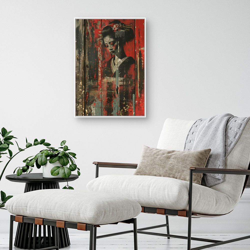 Toile "Élégance japonaise"