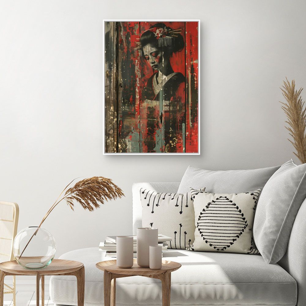 Toile "Élégance japonaise"