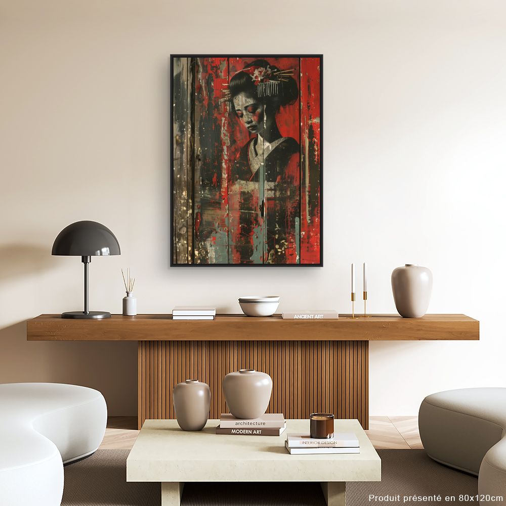 Toile "Élégance japonaise"