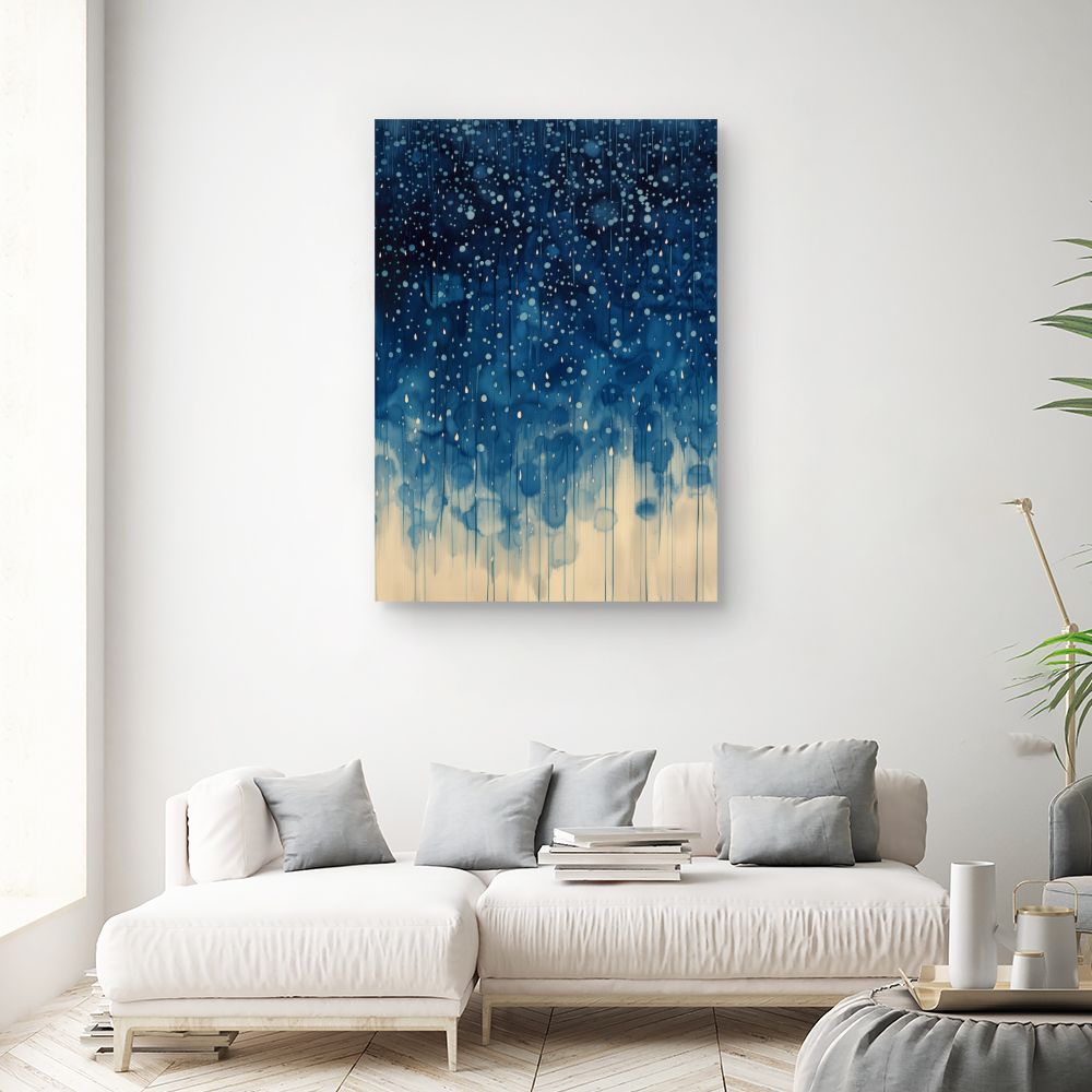 Toile "Élégance aquatique"