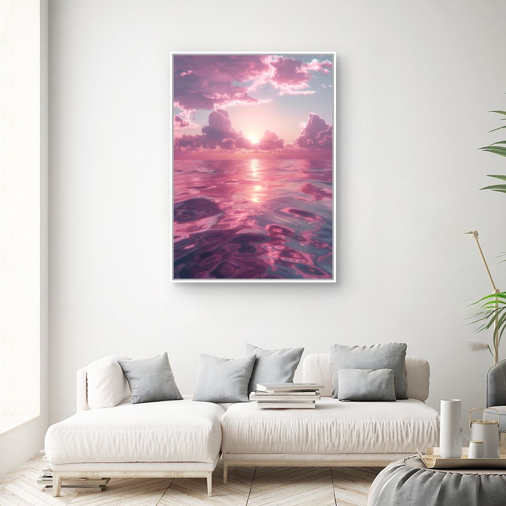 Toile "Coucher de soleil"