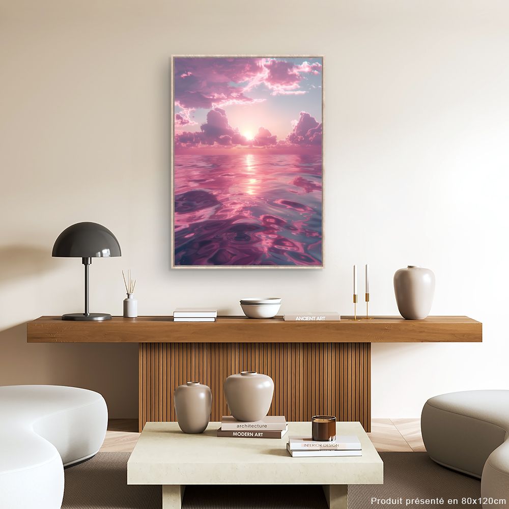 Toile "Coucher de soleil"